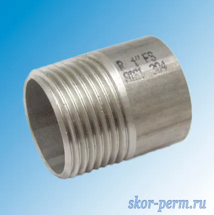 Фото №0 Резьба Ду25 из нержавеющей стали