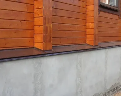 фото Отлив цокольный