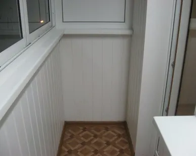 фото Обшивка балкона