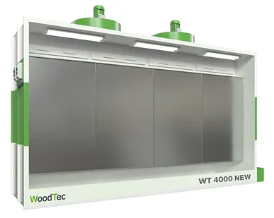 фото Окрасочная камера WoodTec WT 4000 NEW