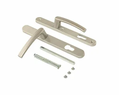 фото Нажимной гарнитур ALFA 28/92 F1 серебро (3 винта посадочные Hoppe)