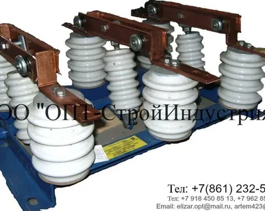 фото Разъединители внутренней установки 10-35 кВ, РВРз-10/2000