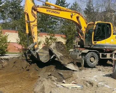 фото Экскаватор полноповоротный Hyundai