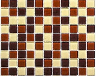 фото Мозаика BONAPARTE Toffee mix 300х300 стеклянная
