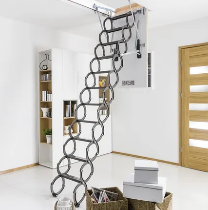 Фото №1 Металлическая термоизоляционная чердачная лестница LST