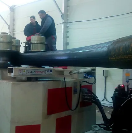 Фото №0 Гибка большеразмерных балок