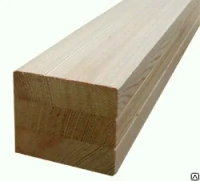 Фото №0 Брус деревянный 100х100х6000 мм