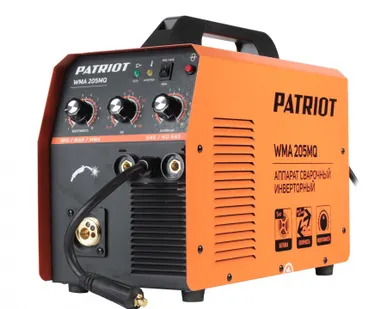 фото Сварочный полуавтомат инверторный PATRIOT WMA 205MQ MIG/MAG/MMA