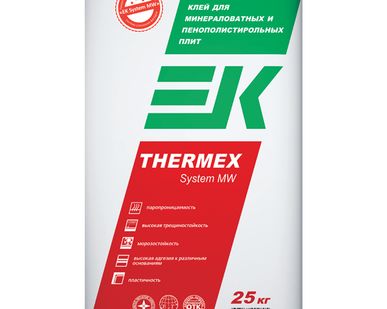 фото Клей для теплоизоляции ЕК THERMEX, 25 кг