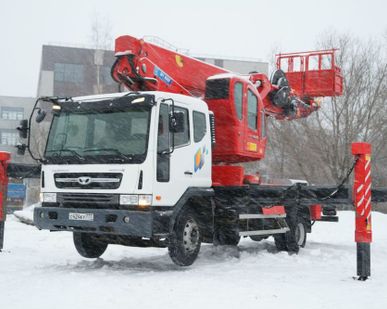 фото Аренда автогидроподъемника ВИПО-20.01 на шасси HYUNDAI HD-78