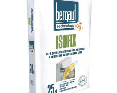 фото Bergauf Isofix (клей для пенополистирола, минваты и нанесения)