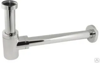 фото Сифон металлический (короткий) A-3
