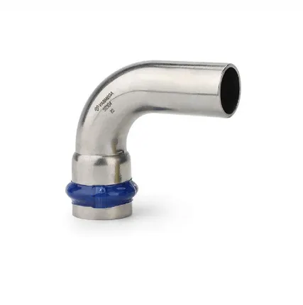 Фото №0 Пресс-угол 90° однораструбный 15 (нержавеющая сталь) Varmega