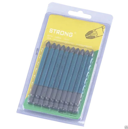 Фото №0 Бита магнитная Strong PZ2-L50 (10шт уп)