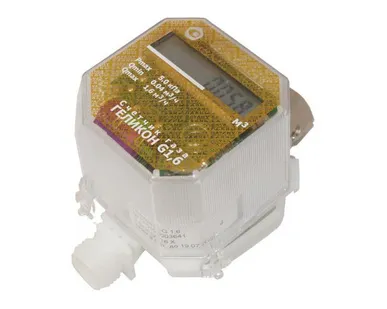 фото Счетчик газа Геликон G 6 Qmax 6 м3/ч Саяны