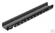 фото Лоток водоотводный пластиковый DN 100, H 80мм 1000*146*80мм