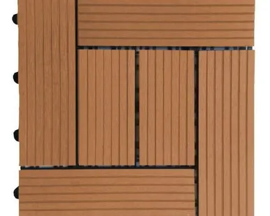 фото Садовый паркет из ДПК CM Garden CLASSIC Rowan Рябина, красный