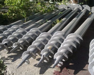 фото Винтовые сваи 89mm