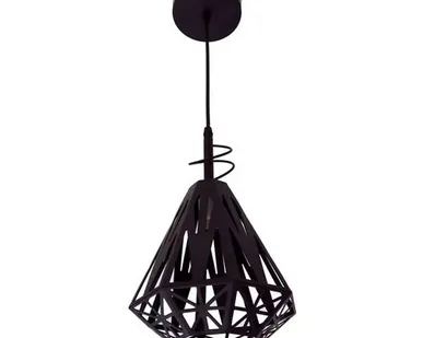 фото Подвесной светильник 31155/1BK BK Эконом свет