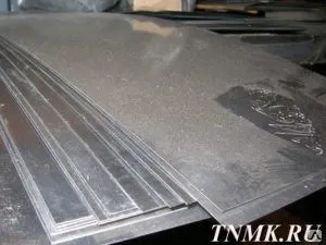 Фото №0 Лист вольфрамовый 0,45 мм ВЛ