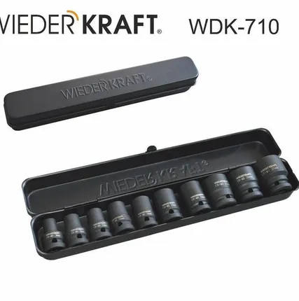 Фото №0 WDK-710 Набор ударных головок 1/2" 9-27мм WiederKraft