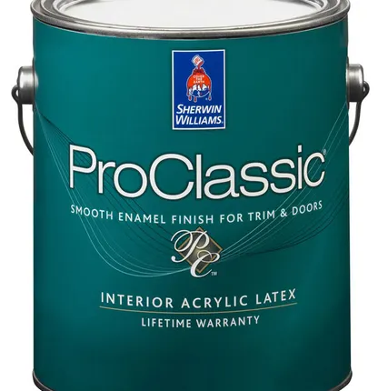 Фото №0 Эмаль SW PROCLASSIC InteriorLatexMatte ExtraWhite Интерьерная Латексная