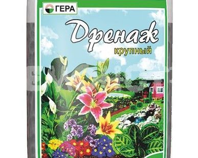 фото Дренаж 3,0л керамзитовый крупный ГЕРА (1/15)