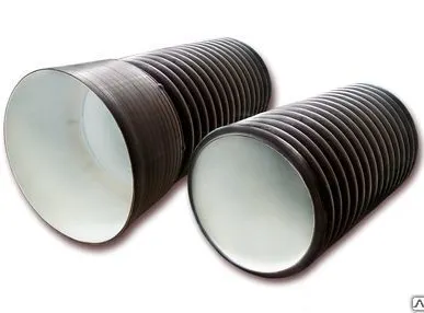 фото Труба гофрированная для наружной канализации d. 200, SN4, ФД-Пласт