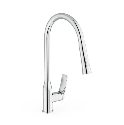 Фото №0 Смеситель для кухни с выдвижной лейкой TOKITO