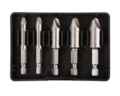 фото Экстракторы для болтов и шпилек усиленные HSS сталь 5шт 36454