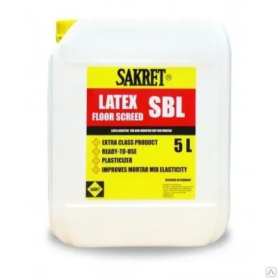 Фото №0 Латекс "СТЯЖКА" Sakret SBL (5 л)