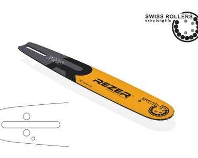 фото Шина пилы цепной Rezer 383 L 8 B
