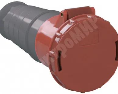 фото Розетка переносная силовая 63A, 3P+N+E, 380V, IP54 ССИ-235 PSR22-063-5 IEK (ИЭК)