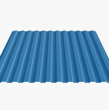 Фото №0 Профнастил Н10.40 Premium, 0.5 мм RAL 5015, Небесно-синий