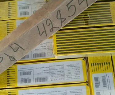 фото 42854 Электроды сварочные МР-3 4,0х450mm, пач-6,5кг ЭСАБ