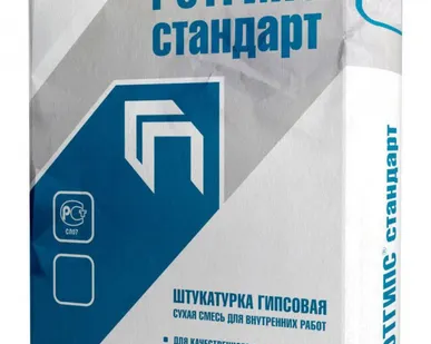 фото Штукатурка Ротгипс стандарт, 30кг Гипсополимер