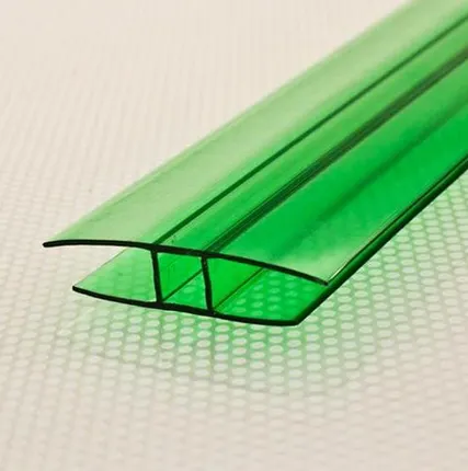 Фото №0 Профиль соединительный неразъемный НР 8мм Зеленый L=6м, Кронос