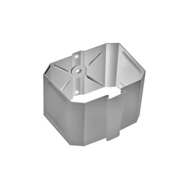 Фото №0 ПЛАСТИЗОЛ Держатель трубы (на кирпич) 76x102  оцинкованный