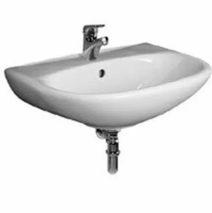 Фото №0 Умывальник с колонной Jika Zeta 55 см 1039.1( 1939.0)