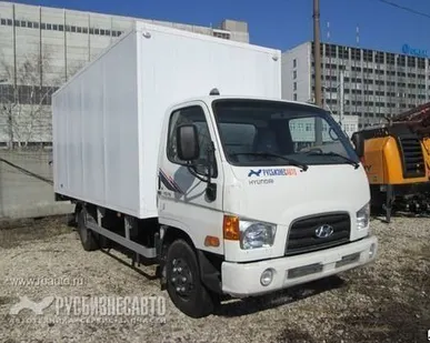 фото Хундай HD-78 DLX+ABS+Кондиционер (A/c) промтоварный фургон 5.2х2.55х2.5