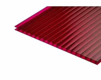 фото Поликарбонат Сотовый 2100х12000х6 Гранат SOTALIGHT