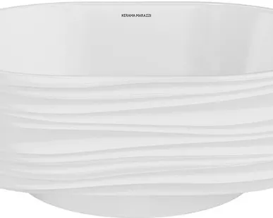 фото Раковина Kerama Marazzi Artbasin Conchiglia 50 белый SA.wb.50\WHT