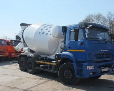 фото Автобетоносмеситель 58148W шасси КАМАЗ-6520-29 (8м3)
