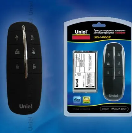 Фото №0 Пульт управления светом UCH-P002-G1-1000W-30M Пульт управления светом, один канал. Блистерная упаковка