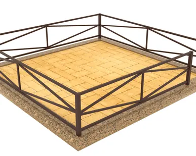 фото Ограда "Эконом" №2