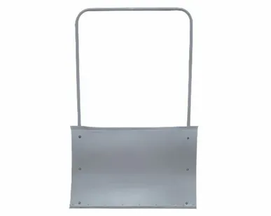 фото Движок для уборки снега алюминиевый, 755х505х1240 мм, стальная рукоятка, Россия// Сибртех