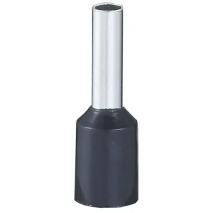 Фото №0 Наконечник штыревой втулочный изолир. (НШВИ F-9мм) 4кв.мм (СЕ040010grey) сер. Rexant 08-0821