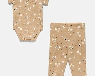 фото Комплект для девочек:Коричневый:68