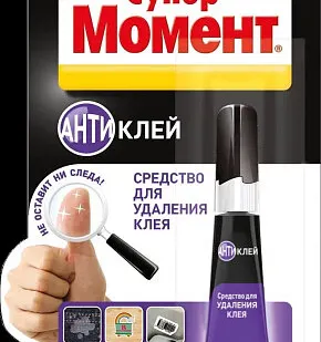 фото Клей 4г супер Момент Антиклей (шоу-бокс)