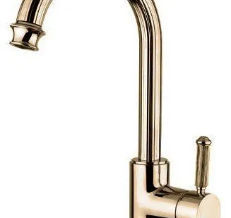 фото Смеситель на раковину однорычажный с донным клапаном бронза Cezares Olimp O